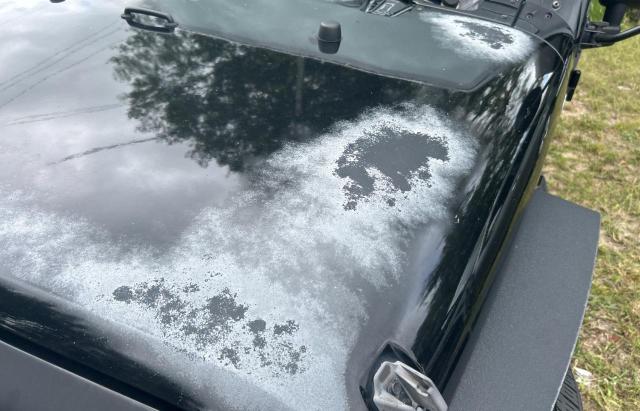 1J4FA24147L109862 - 2007 JEEP WRANGLER X BLACK photo 11