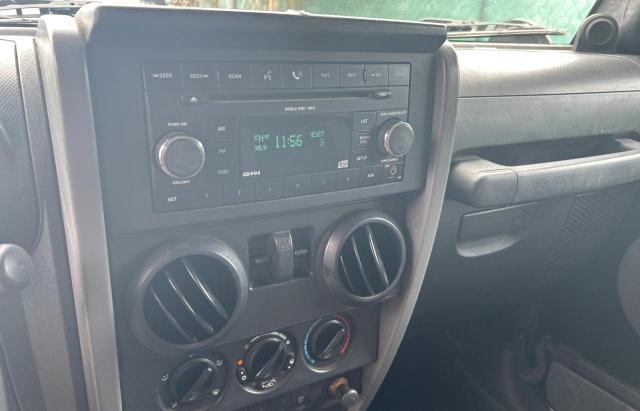 1J4FA24147L109862 - 2007 JEEP WRANGLER X BLACK photo 12