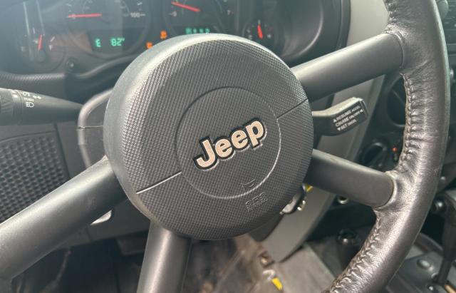 1J4FA24147L109862 - 2007 JEEP WRANGLER X BLACK photo 13