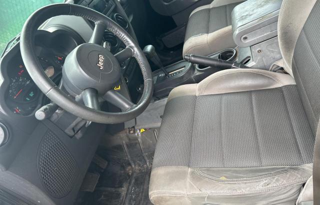 1J4FA24147L109862 - 2007 JEEP WRANGLER X BLACK photo 14