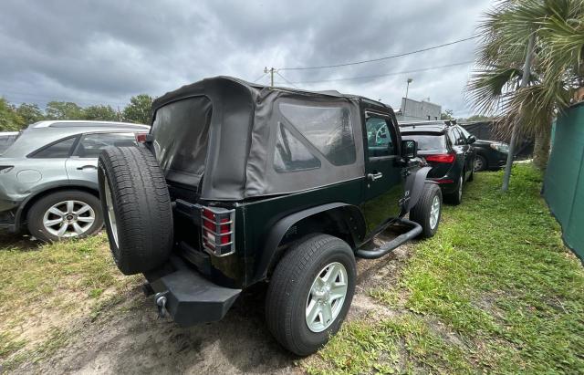 1J4FA24147L109862 - 2007 JEEP WRANGLER X BLACK photo 4