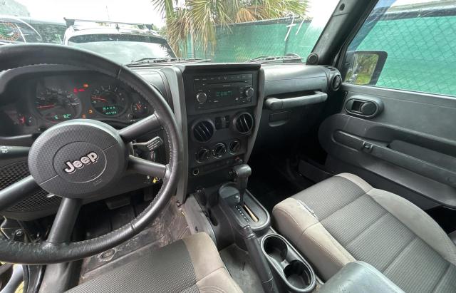 1J4FA24147L109862 - 2007 JEEP WRANGLER X BLACK photo 9