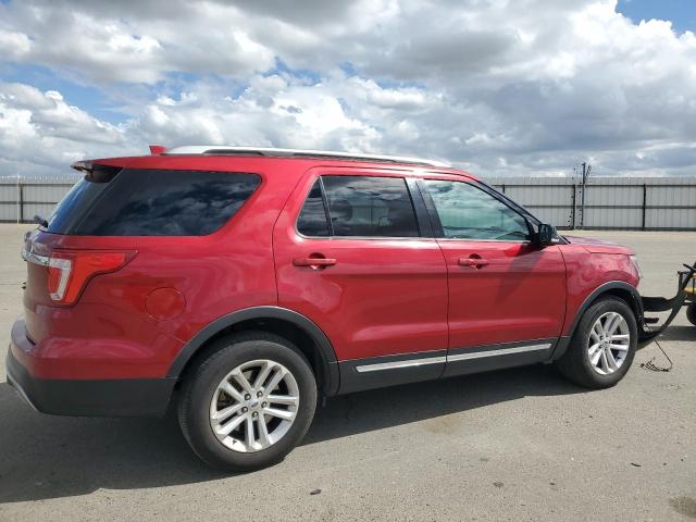 1FM5K7D86GGB73205 - 2016 FORD EXPLORER XLT მუქწითელი ფოტო 3