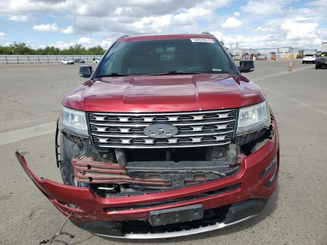 1FM5K7D86GGB73205 - 2016 FORD EXPLORER XLT მუქწითელი ფოტო 5