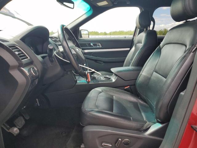 1FM5K7D86GGB73205 - 2016 FORD EXPLORER XLT მუქწითელი ფოტო 7