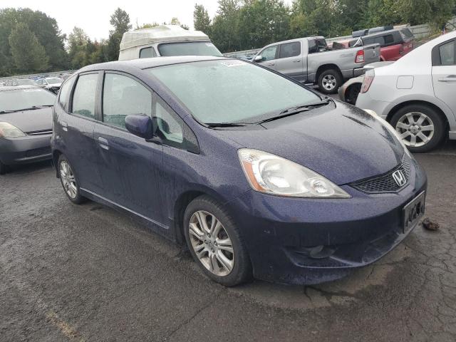 JHMGE88459S030441 - 2009 HONDA FIT SPORT Mavi fotoğraf 4