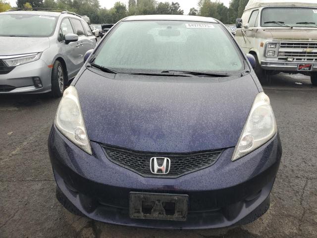 JHMGE88459S030441 - 2009 HONDA FIT SPORT Mavi fotoğraf 5