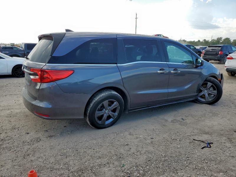 5FNRL6H51NB029257 - 2022 HONDA ODYSSEY EX GRAY photo 3
