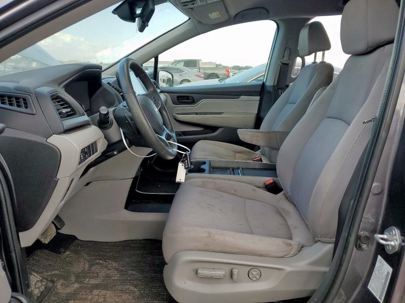 5FNRL6H51NB029257 - 2022 HONDA ODYSSEY EX GRAY photo 7