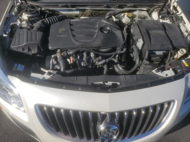 2G4GV5GV4D9250038 - 2013 BUICK REGAL GS WHITE photo 11
