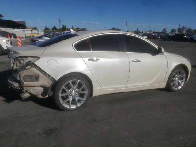 2G4GV5GV4D9250038 - 2013 BUICK REGAL GS WHITE photo 3