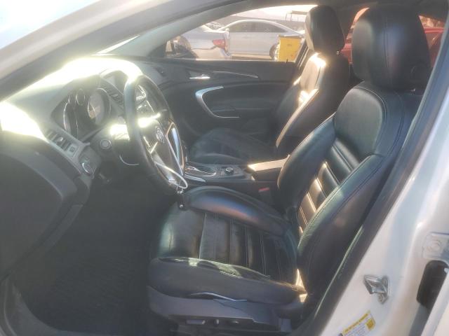 2G4GV5GV4D9250038 - 2013 BUICK REGAL GS WHITE photo 7