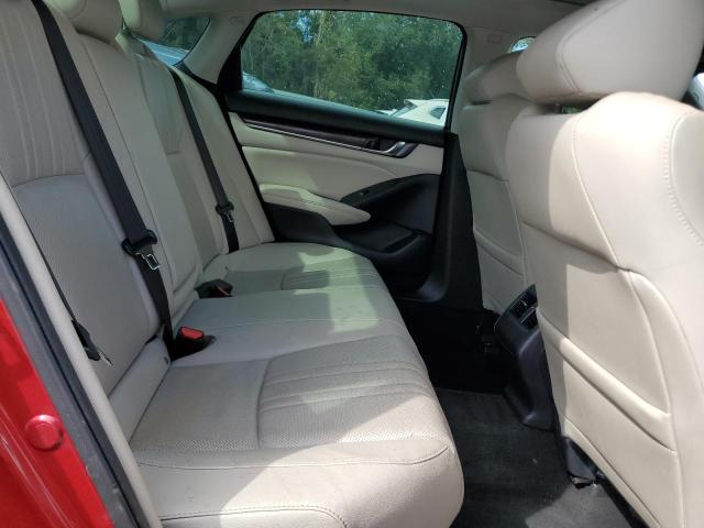 1HGCV1F51KA066708 - 2019 HONDA ACCORD EXL წითელი ფოტო 10