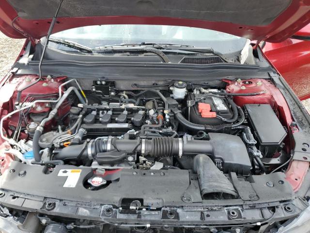 1HGCV1F51KA066708 - 2019 HONDA ACCORD EXL წითელი ფოტო 11
