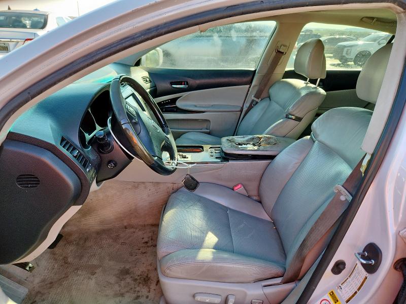 JTHBE96S580035702 - 2008 LEXUS GS 350 Ақ фото 7