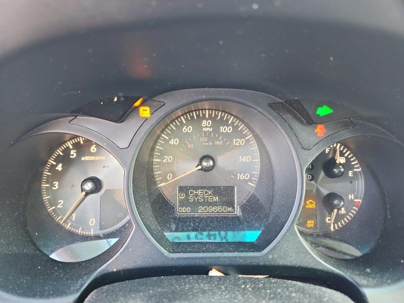 JTHBE96S580035702 - 2008 LEXUS GS 350 Ақ фото 9