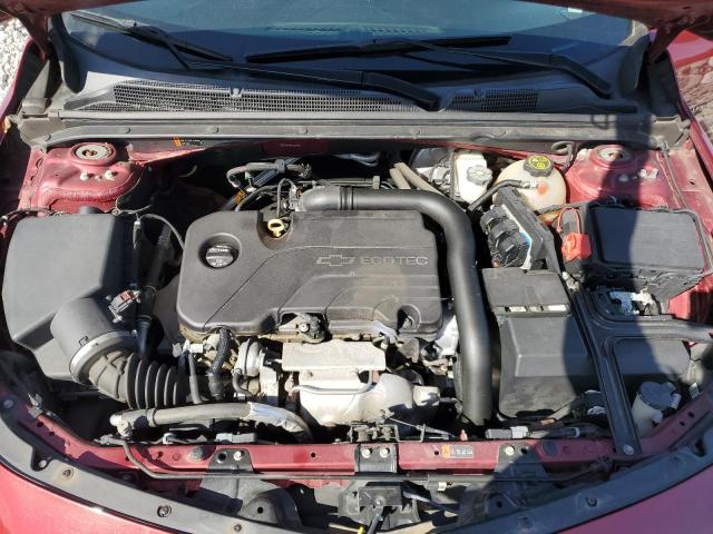 1G1ZE5STXHF181767 - 2017 CHEVROLET MALIBU LT RED photo 11