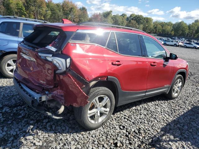 3GKALTEV5JL179422 - 2018 GMC TERRAIN SLE წითელი ფოტო 3