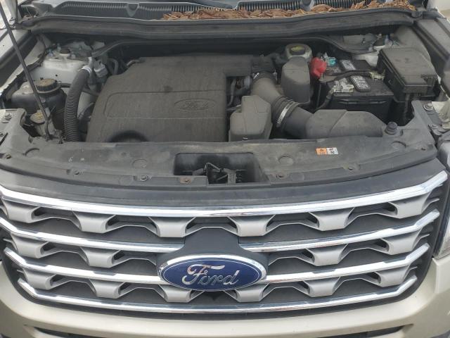 1FM5K7F83HGE19819 - 2017 FORD EXPLORER LIMITED BEIGE photo 12