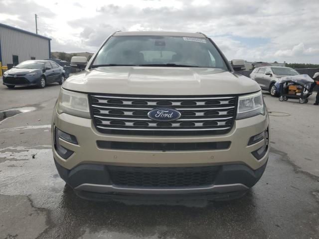 1FM5K7F83HGE19819 - 2017 FORD EXPLORER LIMITED BEIGE photo 5