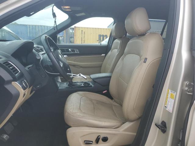 1FM5K7F83HGE19819 - 2017 FORD EXPLORER LIMITED BEIGE photo 7