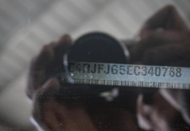 1C4RJFJG5EC340768 - 2014 JEEP GRAND CHEROKEE SUMMIT შავი ფოტო 10