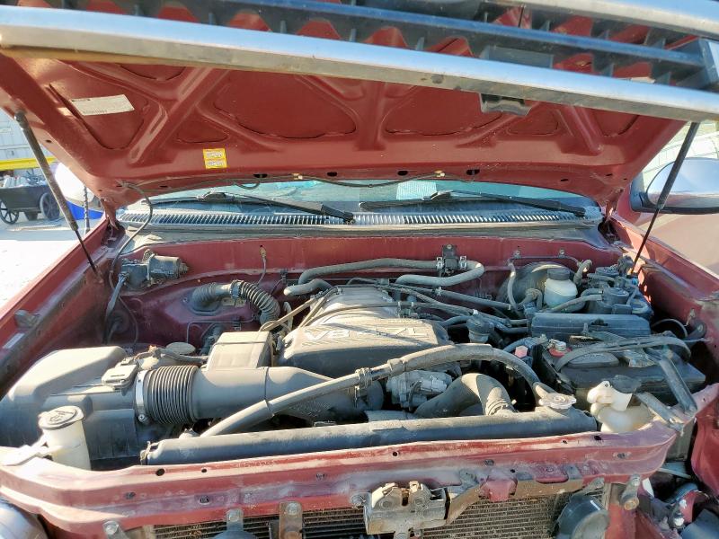 5TBBT44142S265166 - 2002 TOYOTA TUNDRA ACCESS CAB ბურგუნდია ფოტო 11