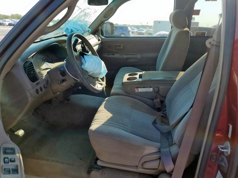 5TBBT44142S265166 - 2002 TOYOTA TUNDRA ACCESS CAB ბურგუნდია ფოტო 7