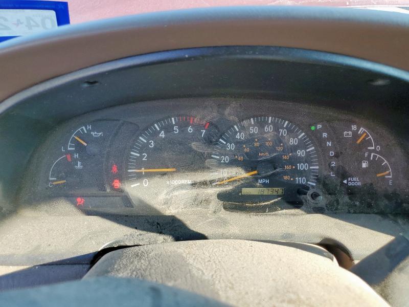 5TBBT44142S265166 - 2002 TOYOTA TUNDRA ACCESS CAB ბურგუნდია ფოტო 9