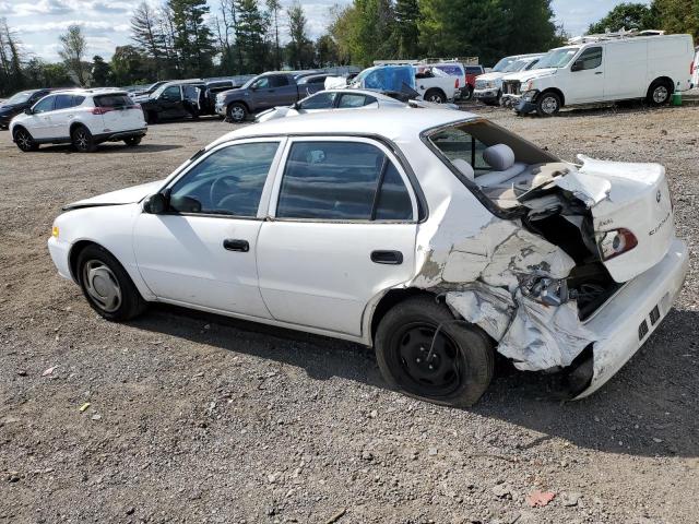 1NXBR12E02Z593010 - 2002 TOYOTA COROLLA CE თეთრი ფოტო 2