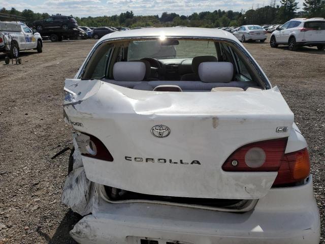 1NXBR12E02Z593010 - 2002 TOYOTA COROLLA CE თეთრი ფოტო 6