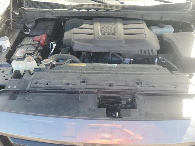 1N6AA1EC8PN109200 - 2023 NISSAN TITAN S GRAY photo 11