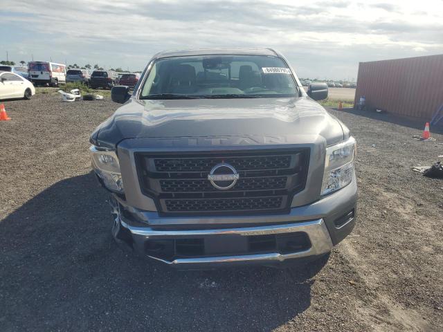1N6AA1EC8PN109200 - 2023 NISSAN TITAN S GRAY photo 5