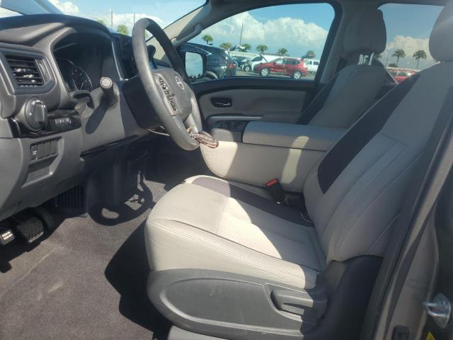 1N6AA1EC8PN109200 - 2023 NISSAN TITAN S GRAY photo 7