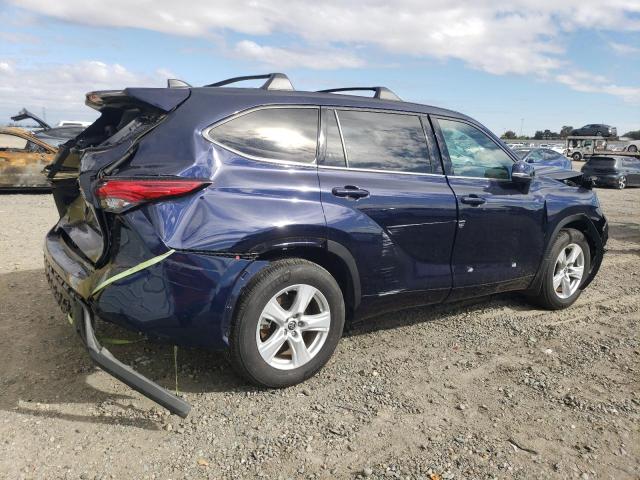 5TDBZRBH3NS596683 - 2022 TOYOTA HIGHLANDER L Көк фото 3
