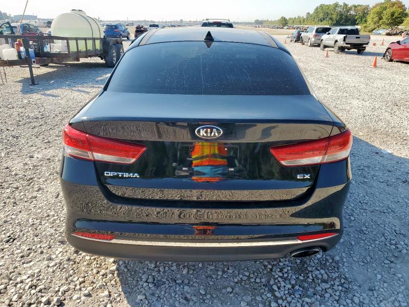 5XXGU4L32JG220613 - 2018 KIA OPTIMA EX BLACK photo 6