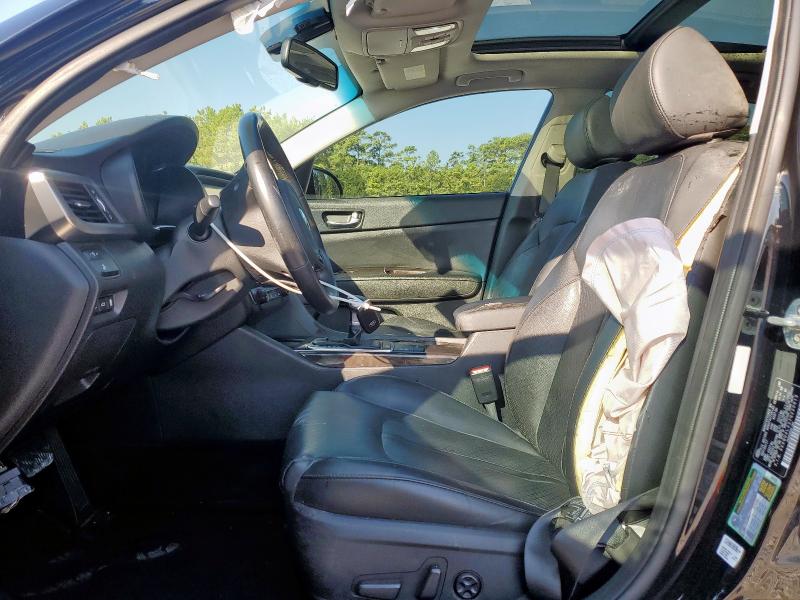 5XXGU4L32JG220613 - 2018 KIA OPTIMA EX BLACK photo 7