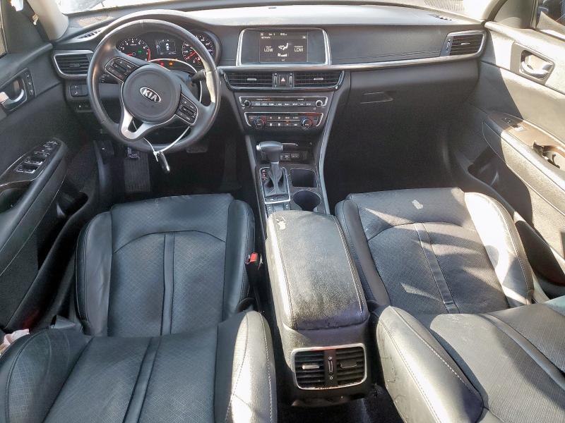 5XXGU4L32JG220613 - 2018 KIA OPTIMA EX BLACK photo 8