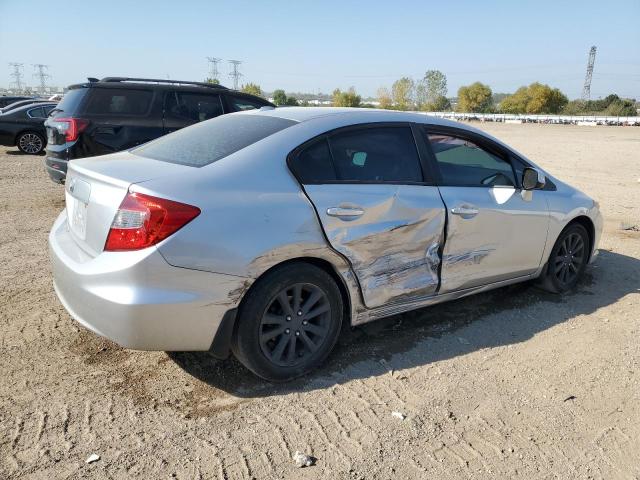 19XFB2F93CE038212 - 2012 HONDA CIVIC EXL Srebrny zdjęcie 3