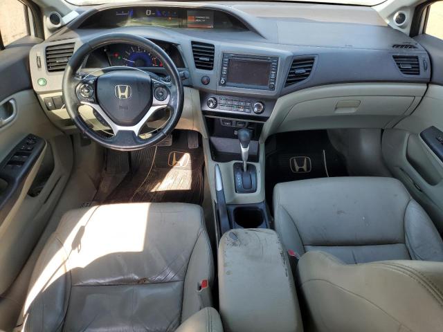 19XFB2F93CE038212 - 2012 HONDA CIVIC EXL Srebrny zdjęcie 8