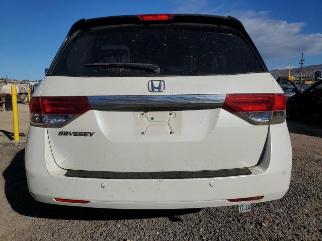 5FNRL5H49FB017019 - 2015 HONDA ODYSSEY EX WHITE photo 6