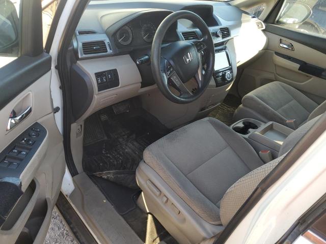 5FNRL5H49FB017019 - 2015 HONDA ODYSSEY EX WHITE photo 8