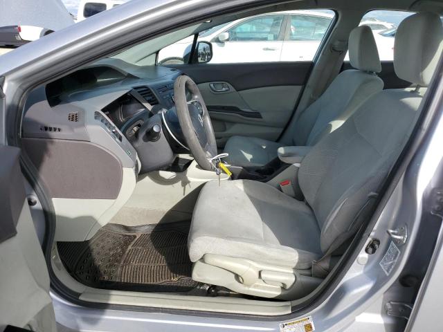19XFB2F53CE340886 - 2012 HONDA CIVIC LX 银色 照片 7