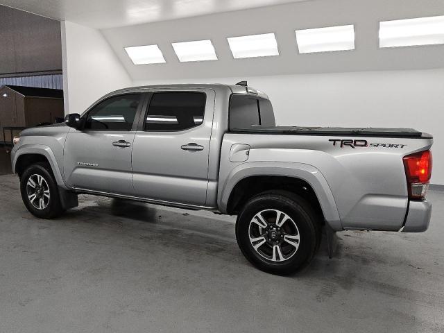 3TMAZ5CN7HM028529 - 2017 TOYOTA TACOMA DOUBLE CAB SILVER photo 2