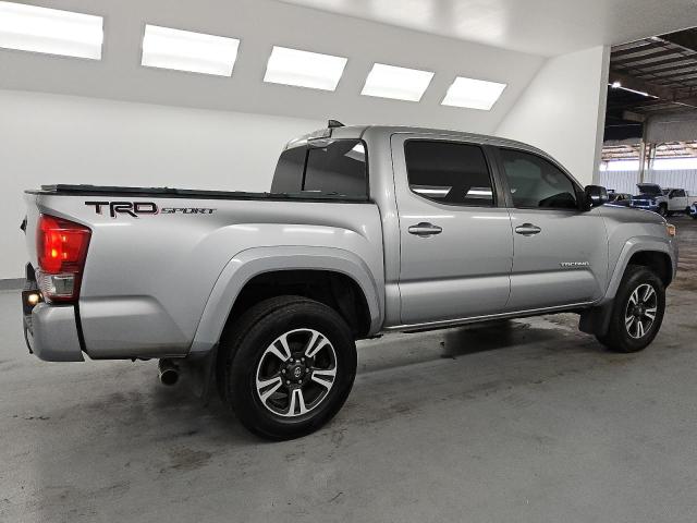 3TMAZ5CN7HM028529 - 2017 TOYOTA TACOMA DOUBLE CAB SILVER photo 3