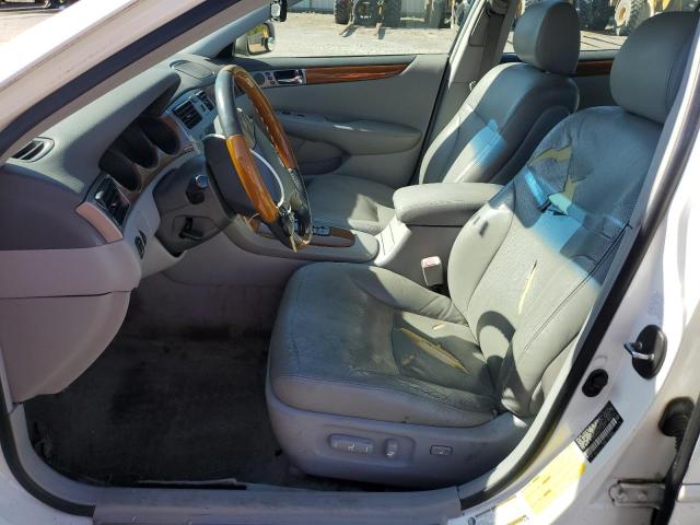 JTHBA30G555115545 - 2005 LEXUS ES 330 白色 照片 7