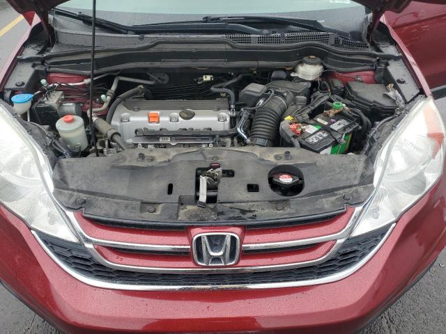 5J6RE4H77BL071435 - 2011 HONDA CR-V EXL BURGUNDY photo 12