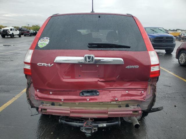 5J6RE4H77BL071435 - 2011 HONDA CR-V EXL BURGUNDY photo 6