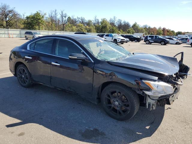 1N4AA5AP6EC430119 - 2014 NISSAN MAXIMA S BLACK photo 4