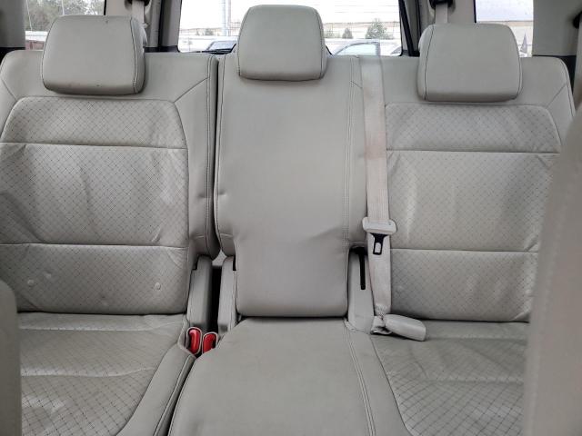 2FMGK5DCXABB13184 - 2010 FORD FLEX LIMITED WHITE photo 10